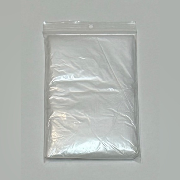 The Weather Station Unisex Clearone One Size Fits All Emergency WP Rain Poncho - Picture 2 of 2